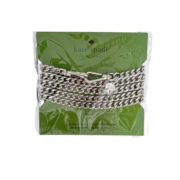 KATE SPADE New York Chain Bag Strap in Silver - Picture 3 of 5
